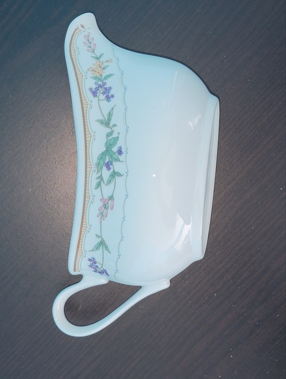 Gravy Serving Boat Bellegarden By Citation floral design Pouring Sauce bowl